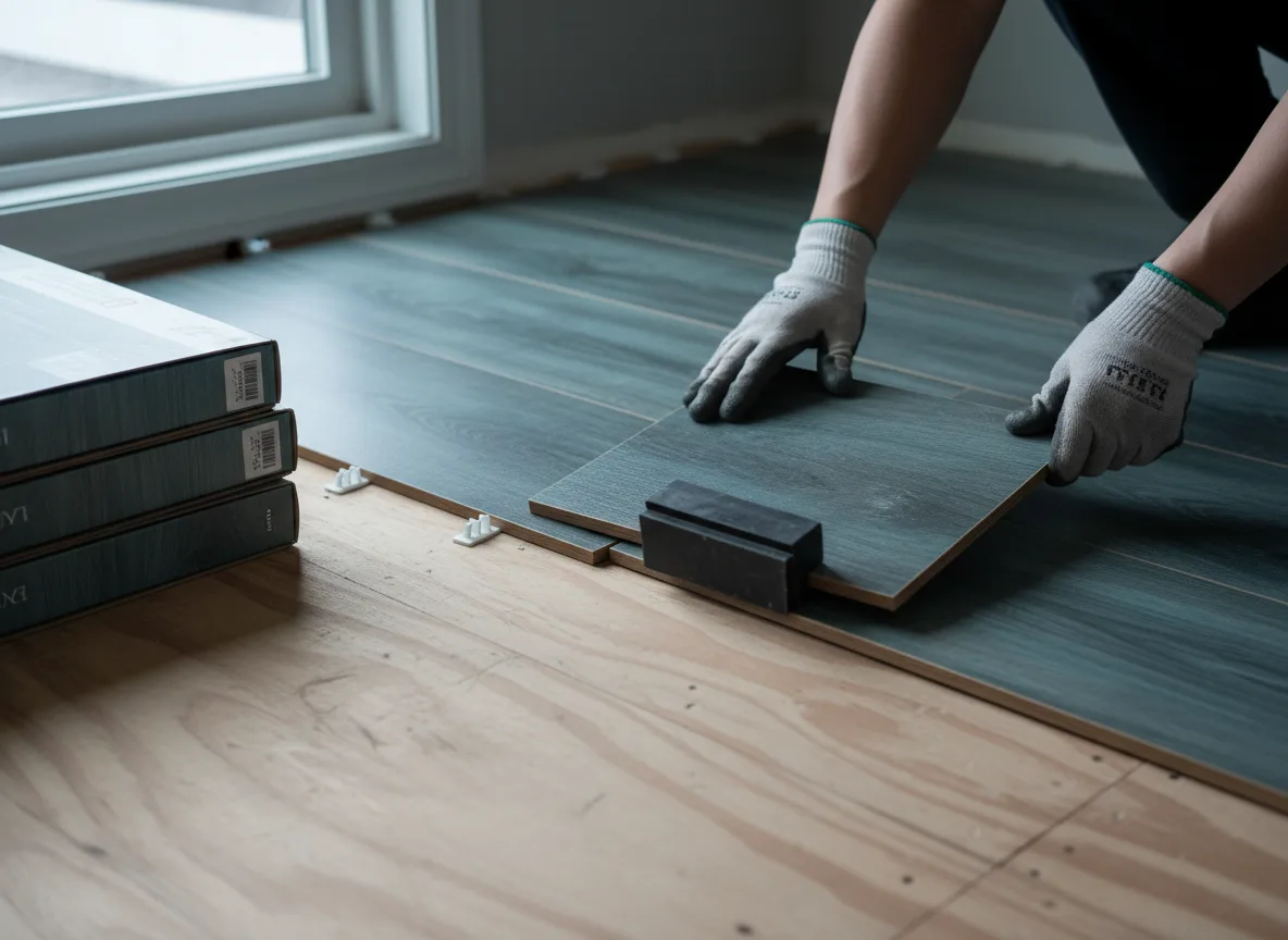 Luxury Vinyl Plank Installation company in Monroe Center, IL